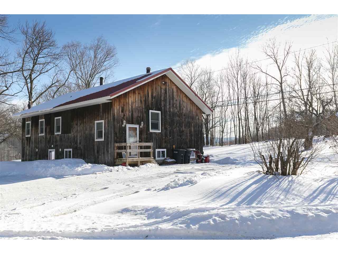 1851 Center Fayston Road Fayston, Vermont Sold in 2019 Coldwell
