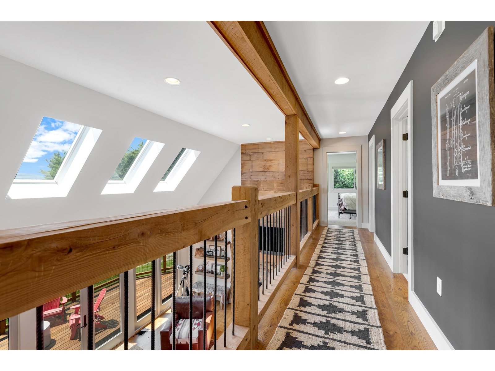 Balcony Walkway Between Bedrooms