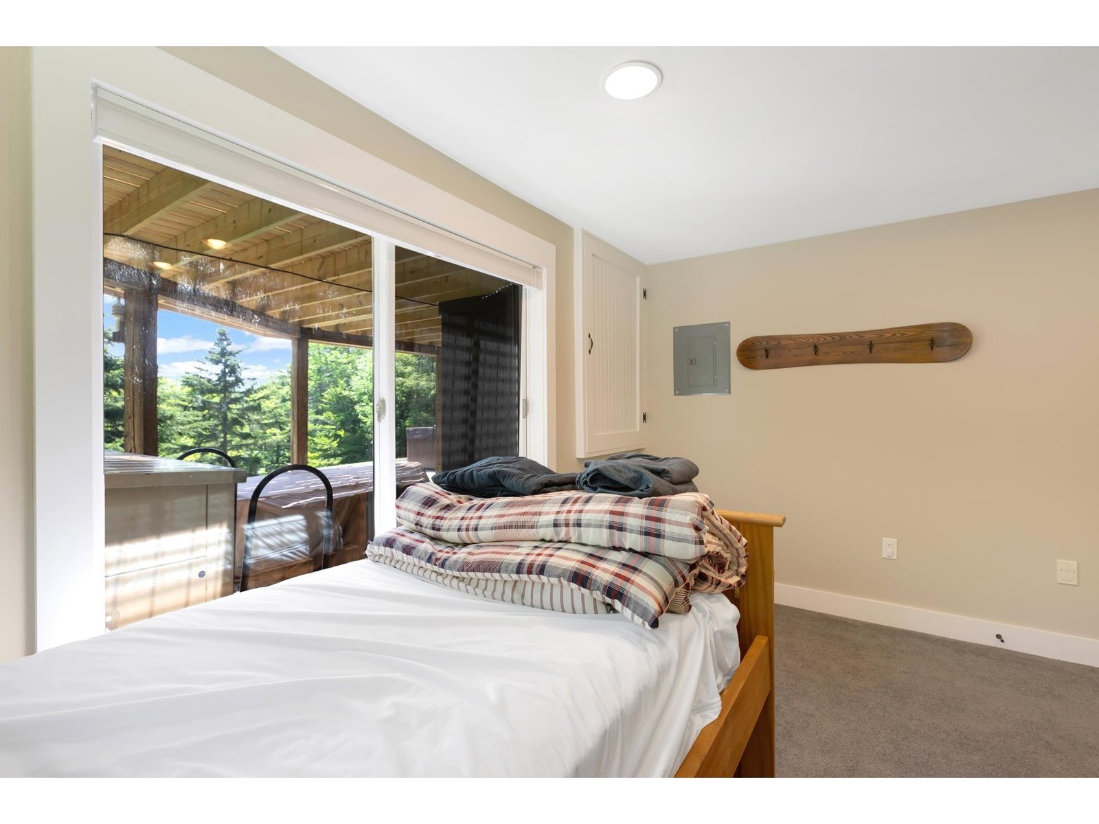 Oversized Windows in Twin Room
