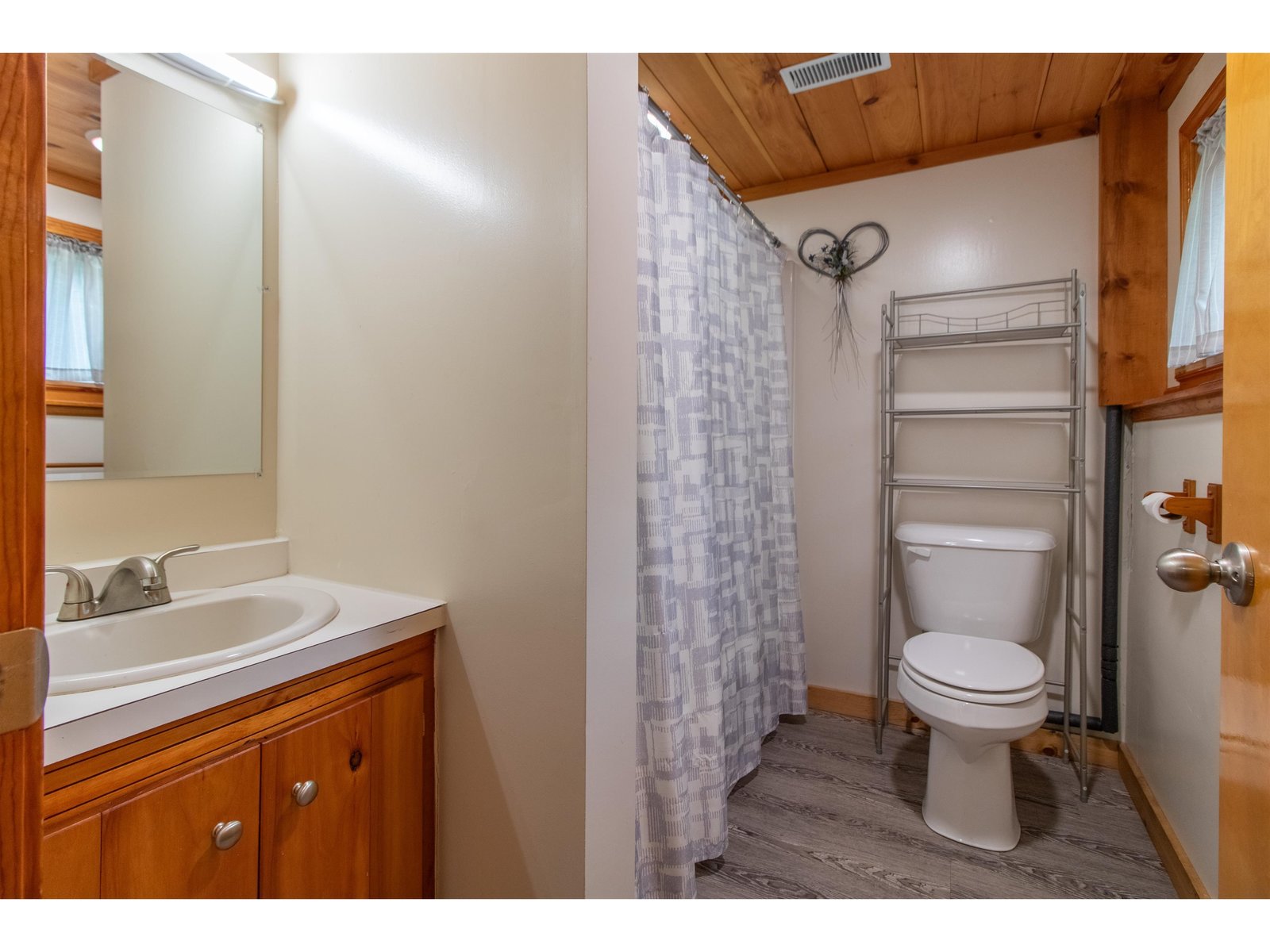 First floor full bathroom