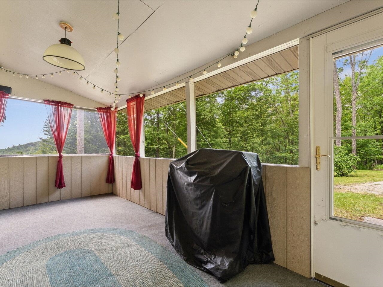 Screened Porch Entrance