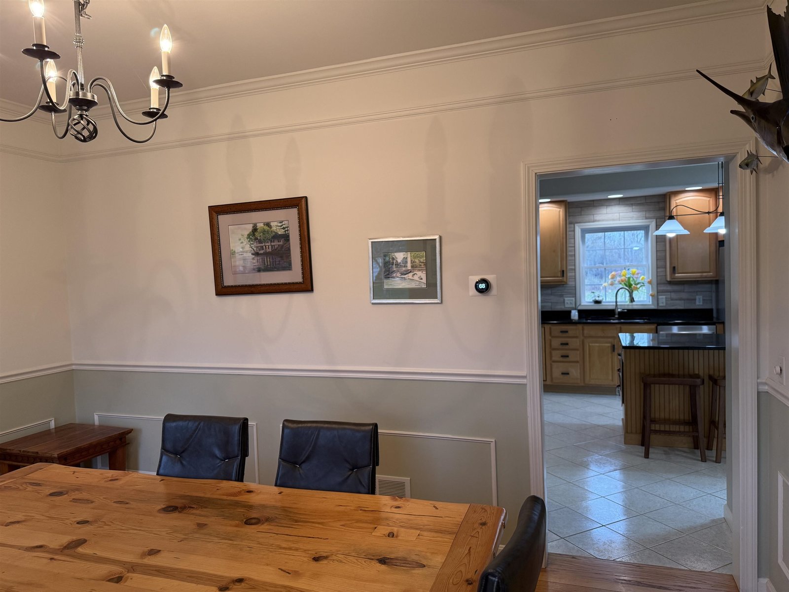 FORMAL DINING TO KITCHEN