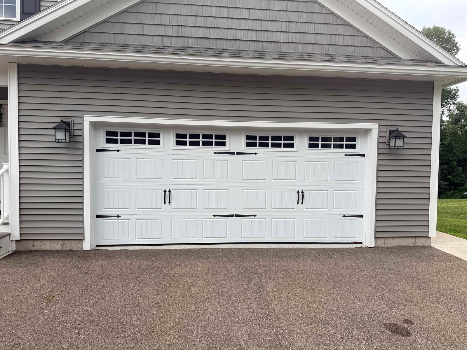 Two-car garage