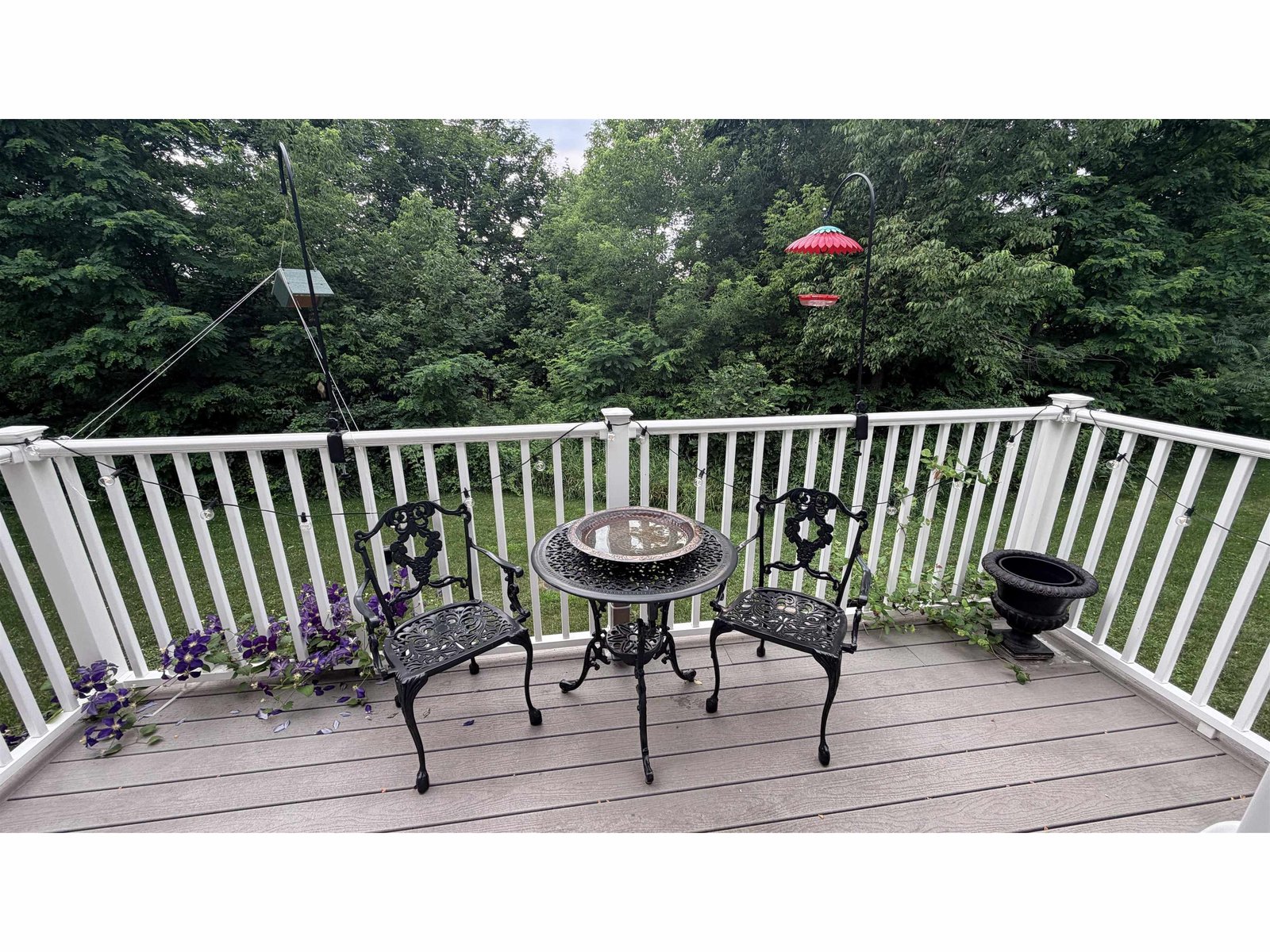 Main floor deck