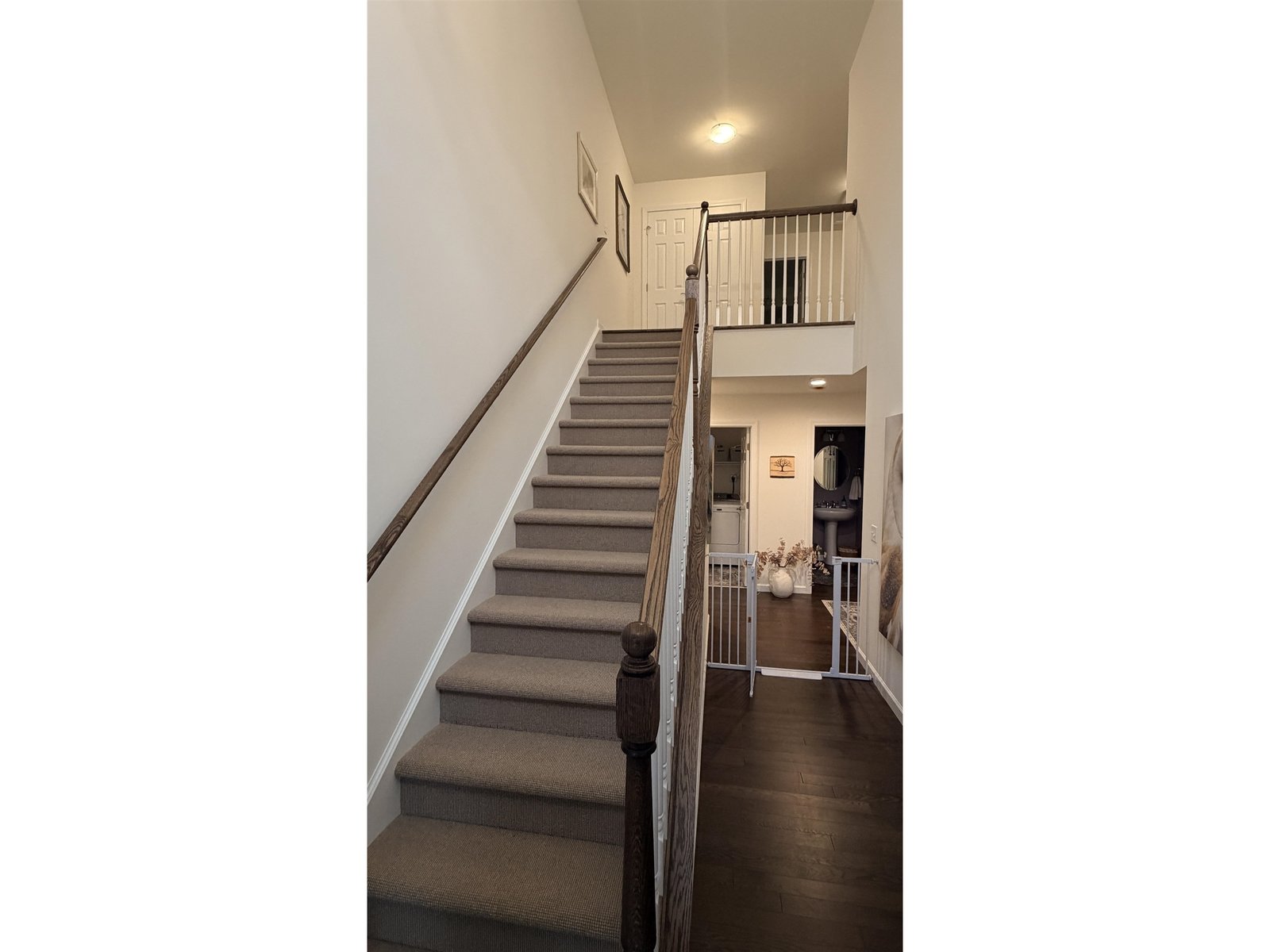 Stairs to second floor
