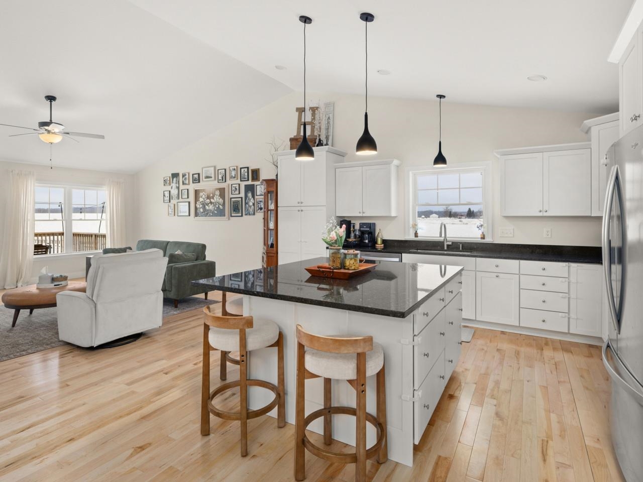 Kitchen & living space