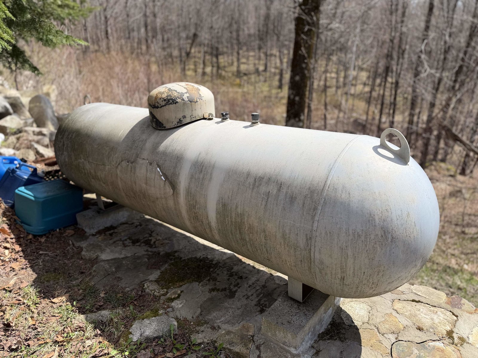 owned propane tank