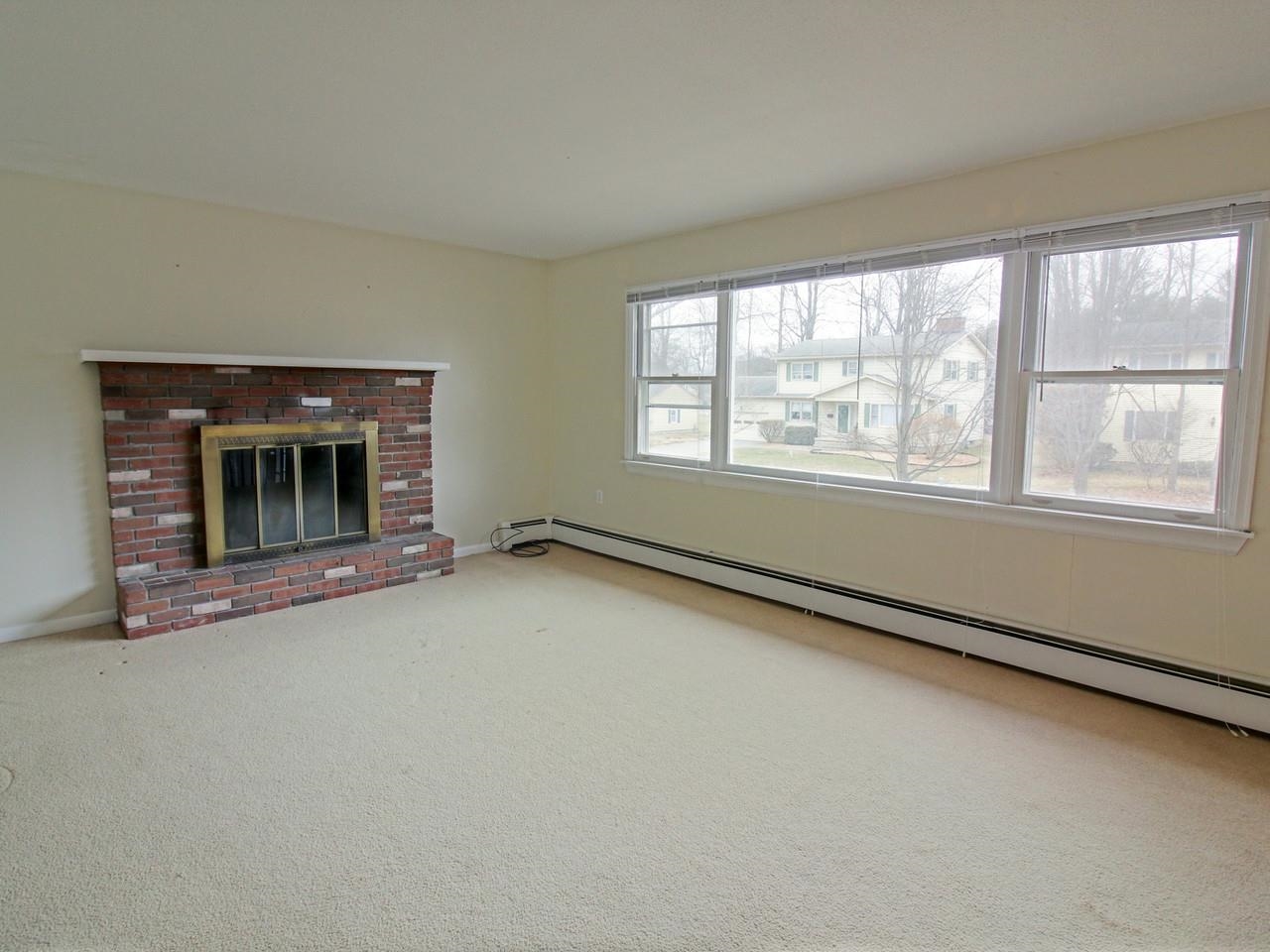 Living Room with Fireplace