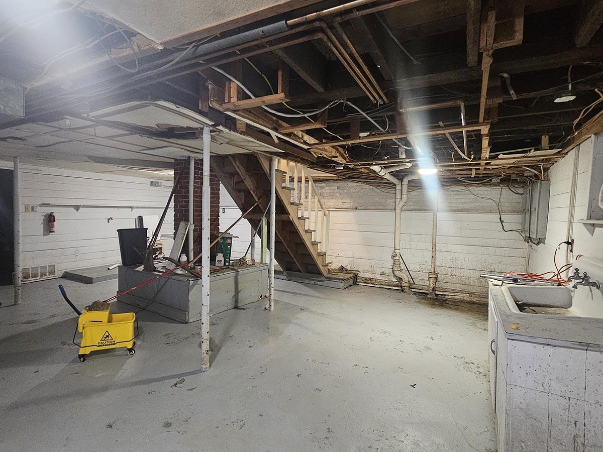 Heated Basement with Plumbing