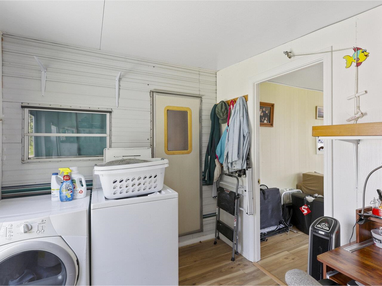 Laundry room as a flex space!