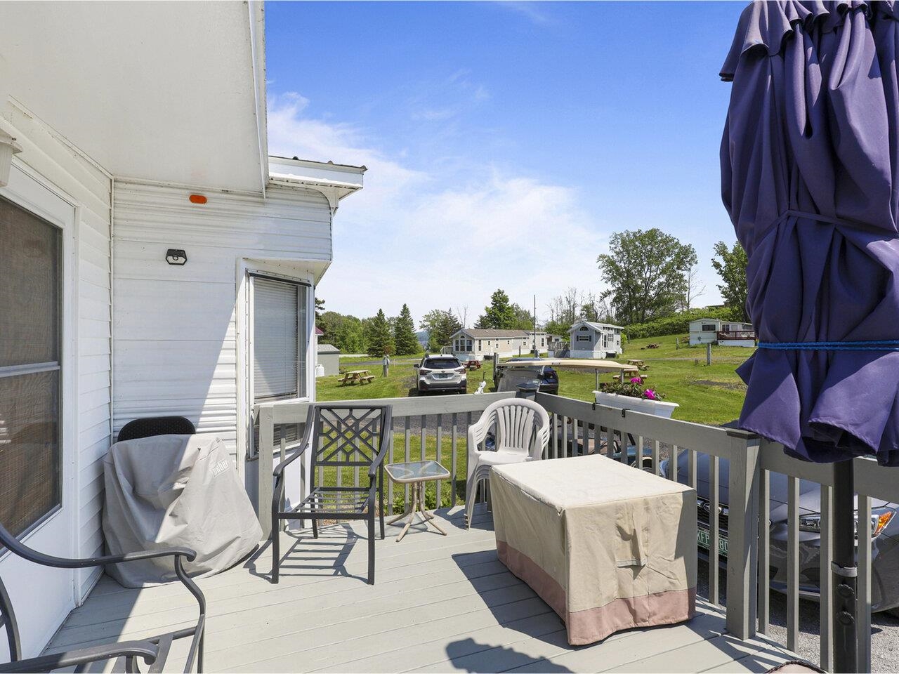 Relax on the sunny porch!