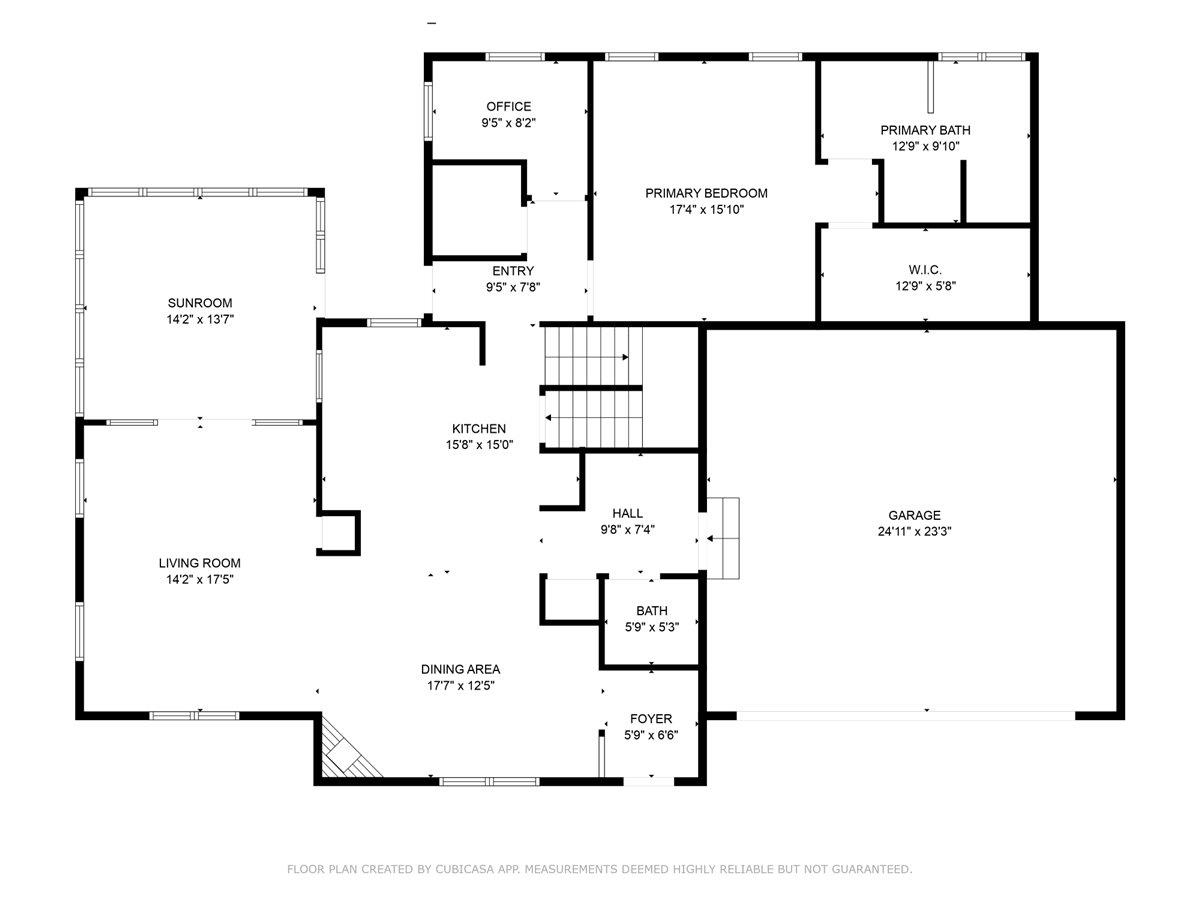 Lower level floorplan