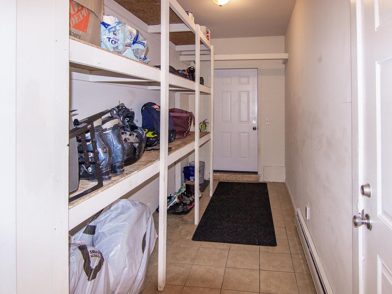 Lower Entrance & Storage Area