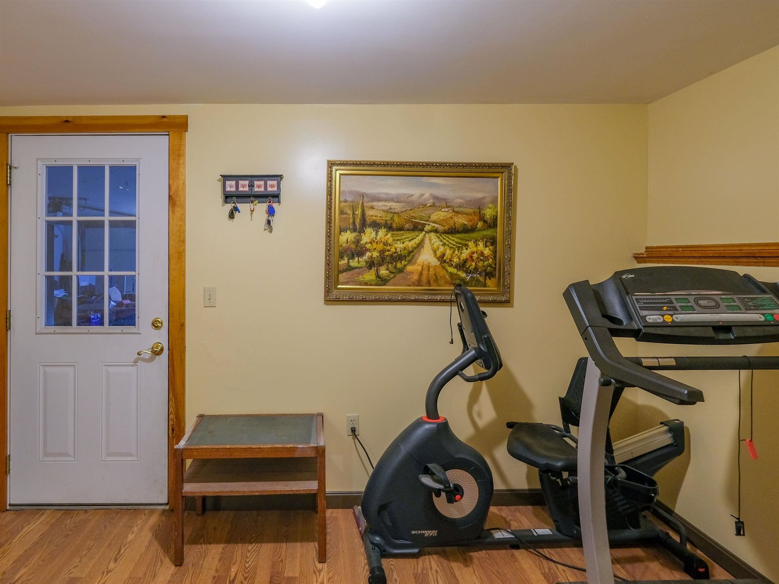 Garage entry