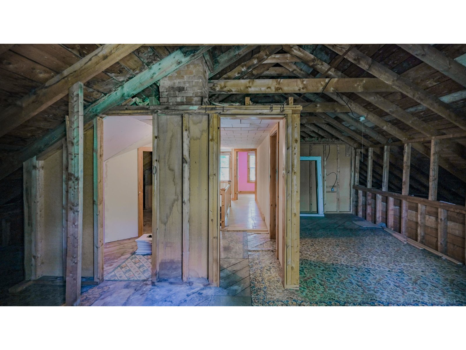 Upstairs Unfinished Space