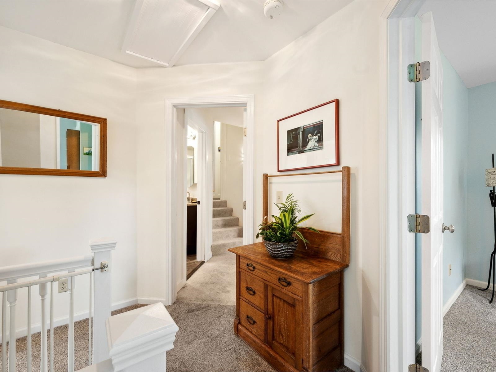 Upstairs landing