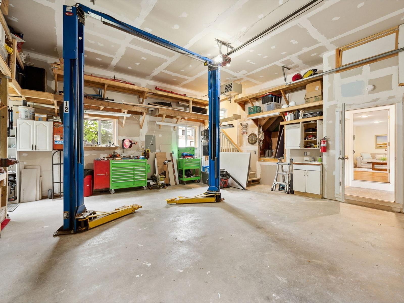 Garage access from bonus room