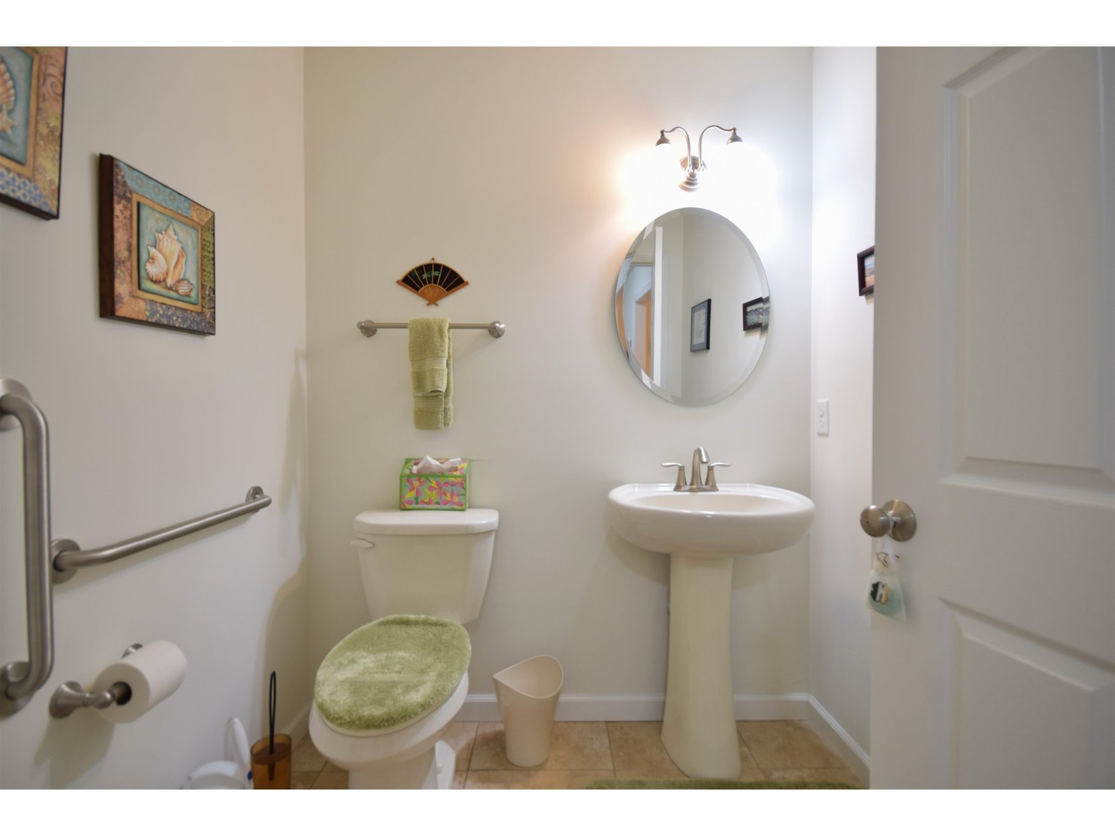 1st floor half bath