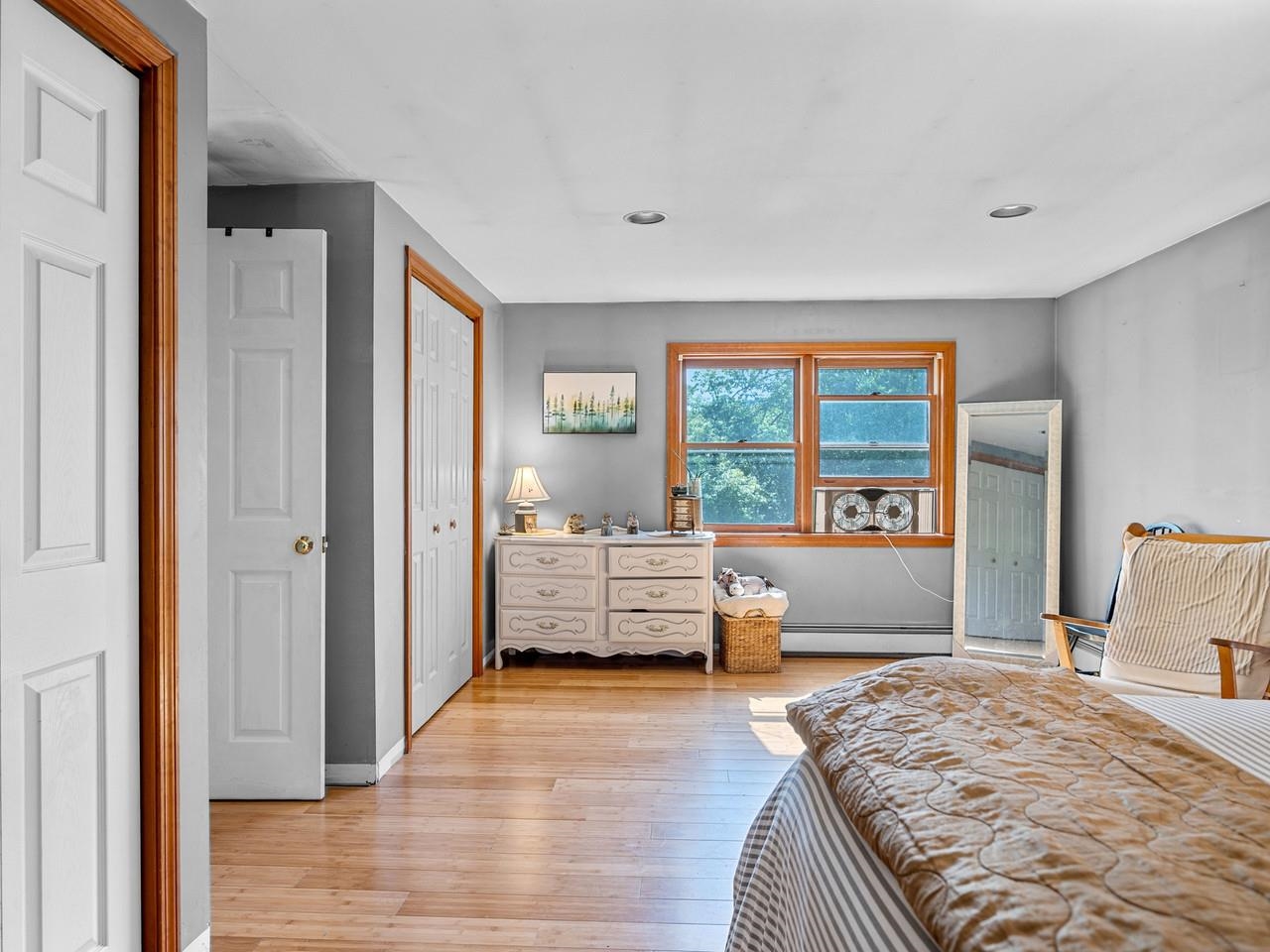 Primary with large closet