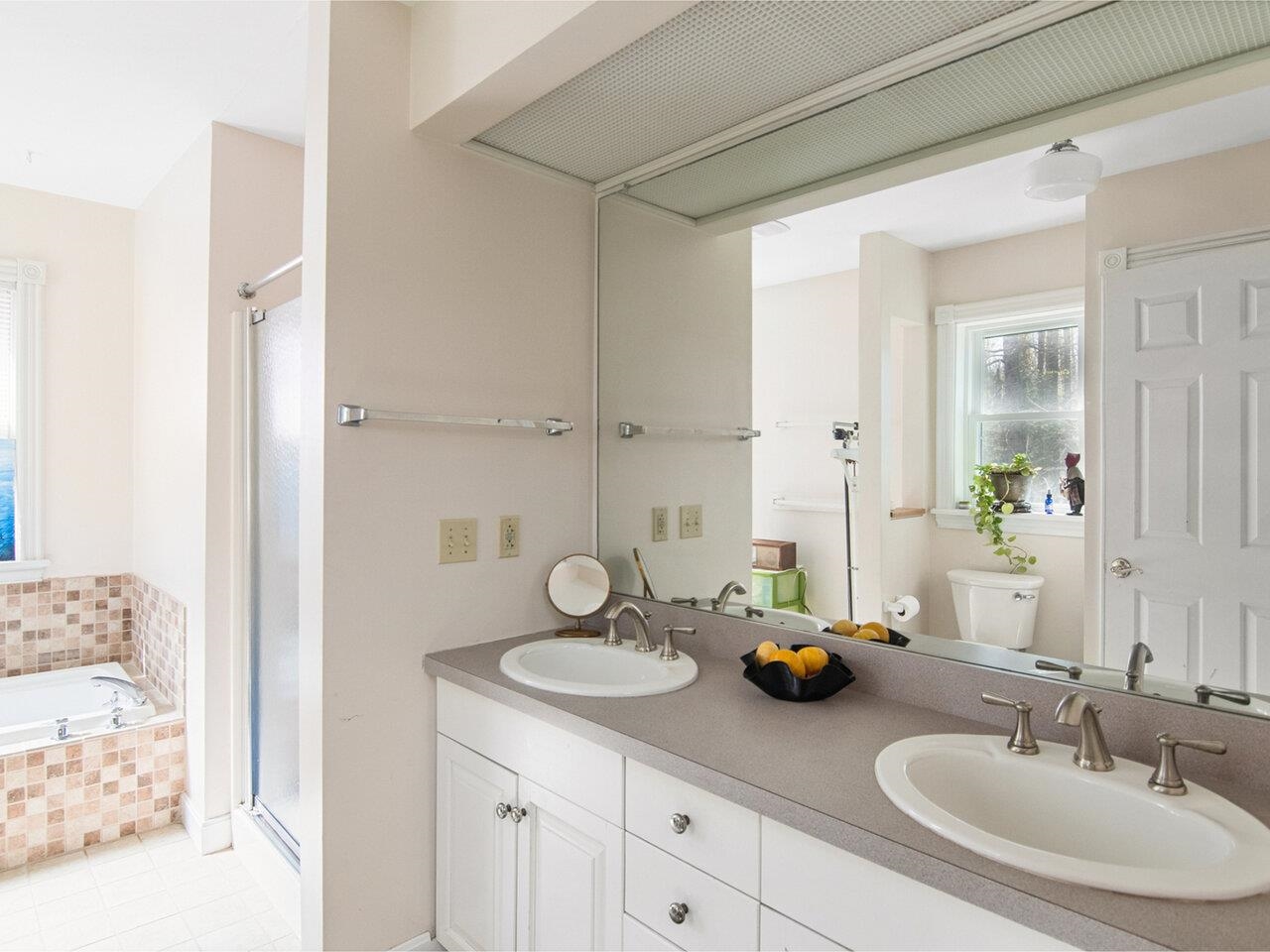 First floor primary bathroom