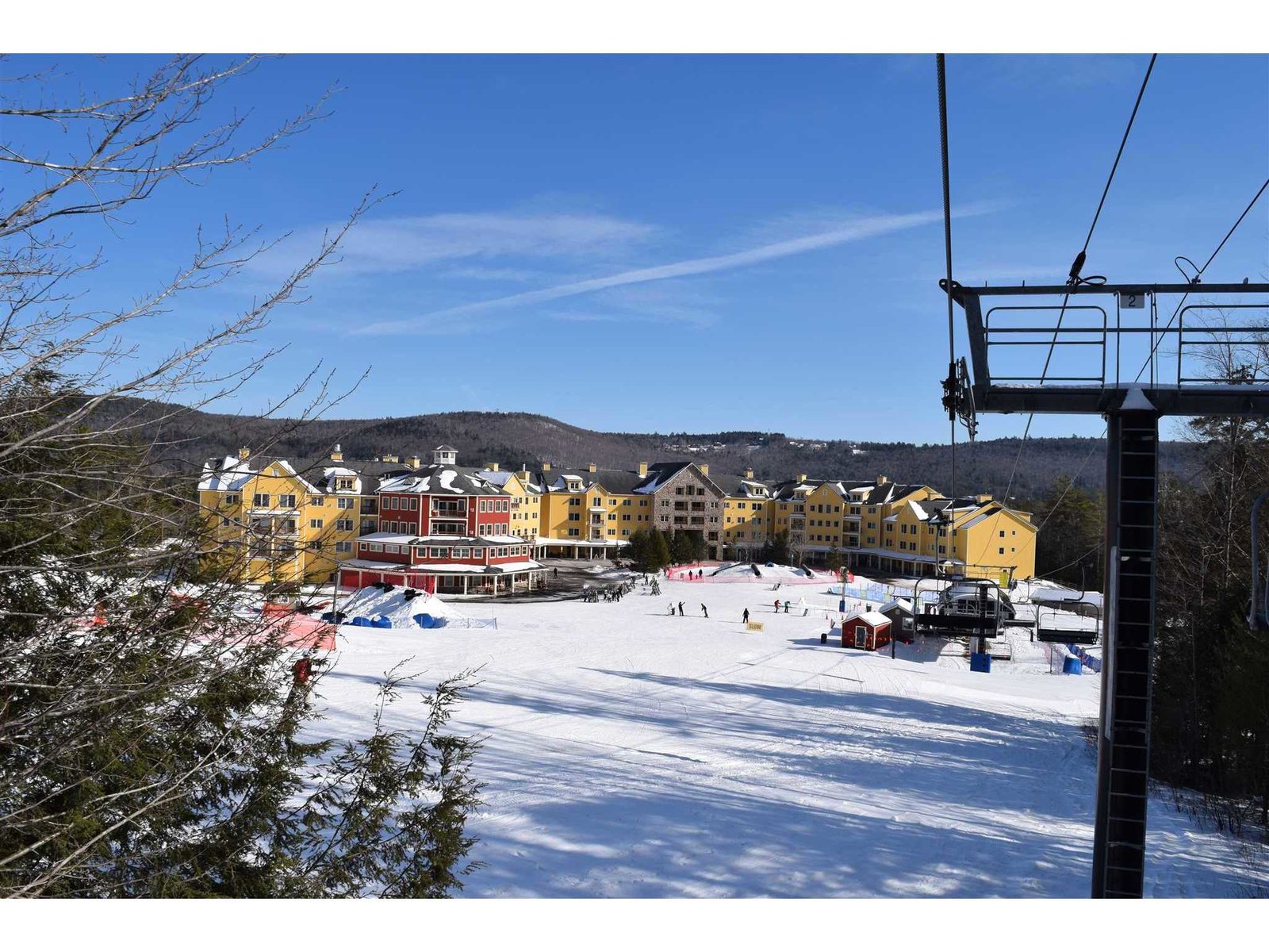 Chairlift access from Jackson Gore courtyard