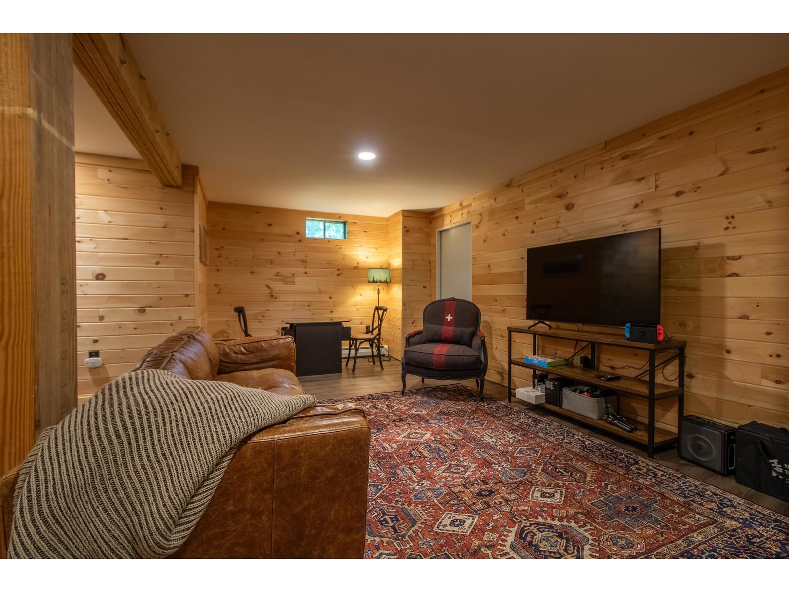 Lower level family room