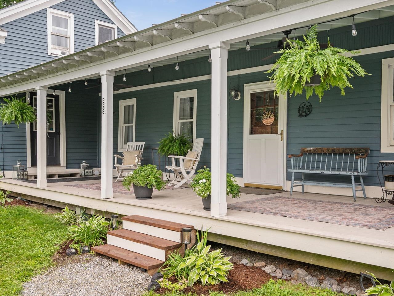Large front porch