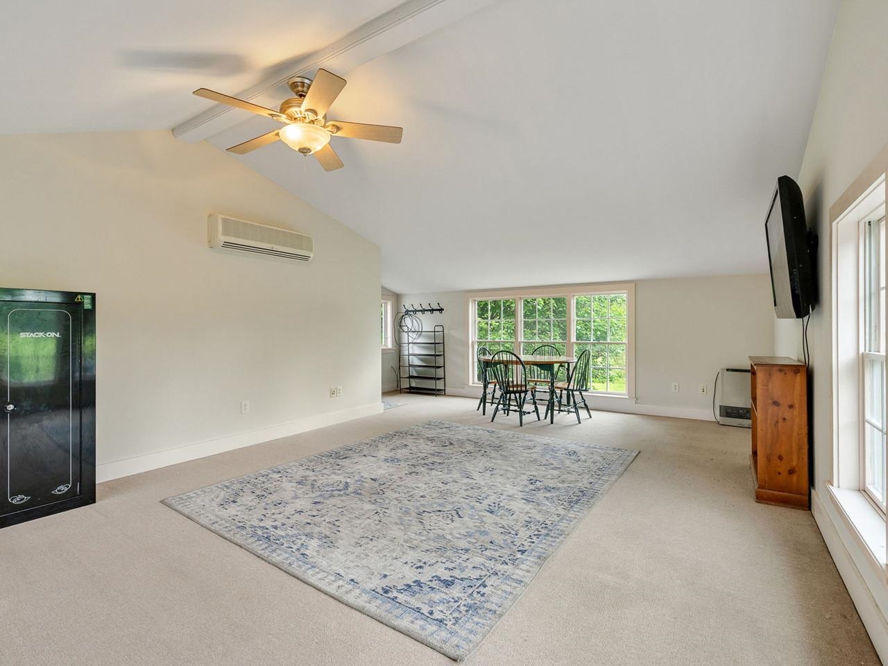 Bonus space above the garage