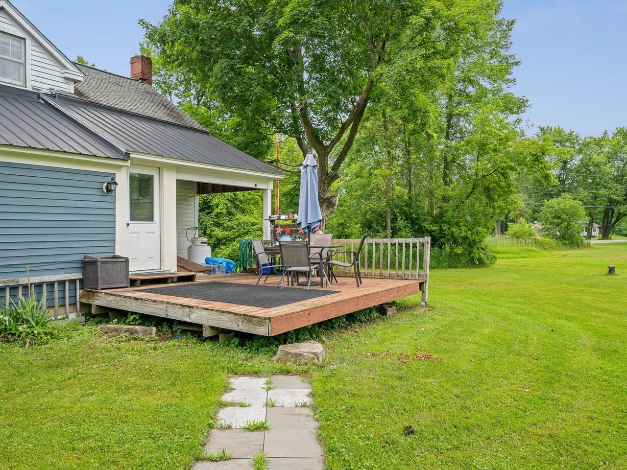 Back deck