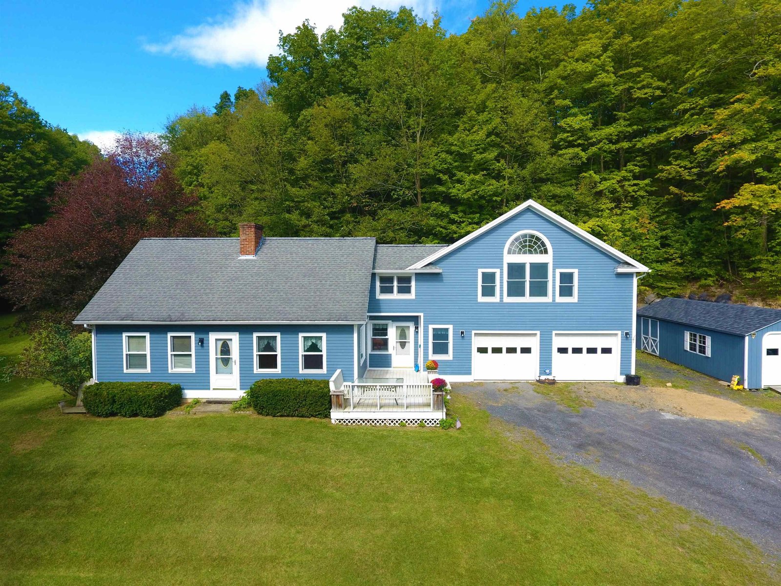 Garage and family room addition