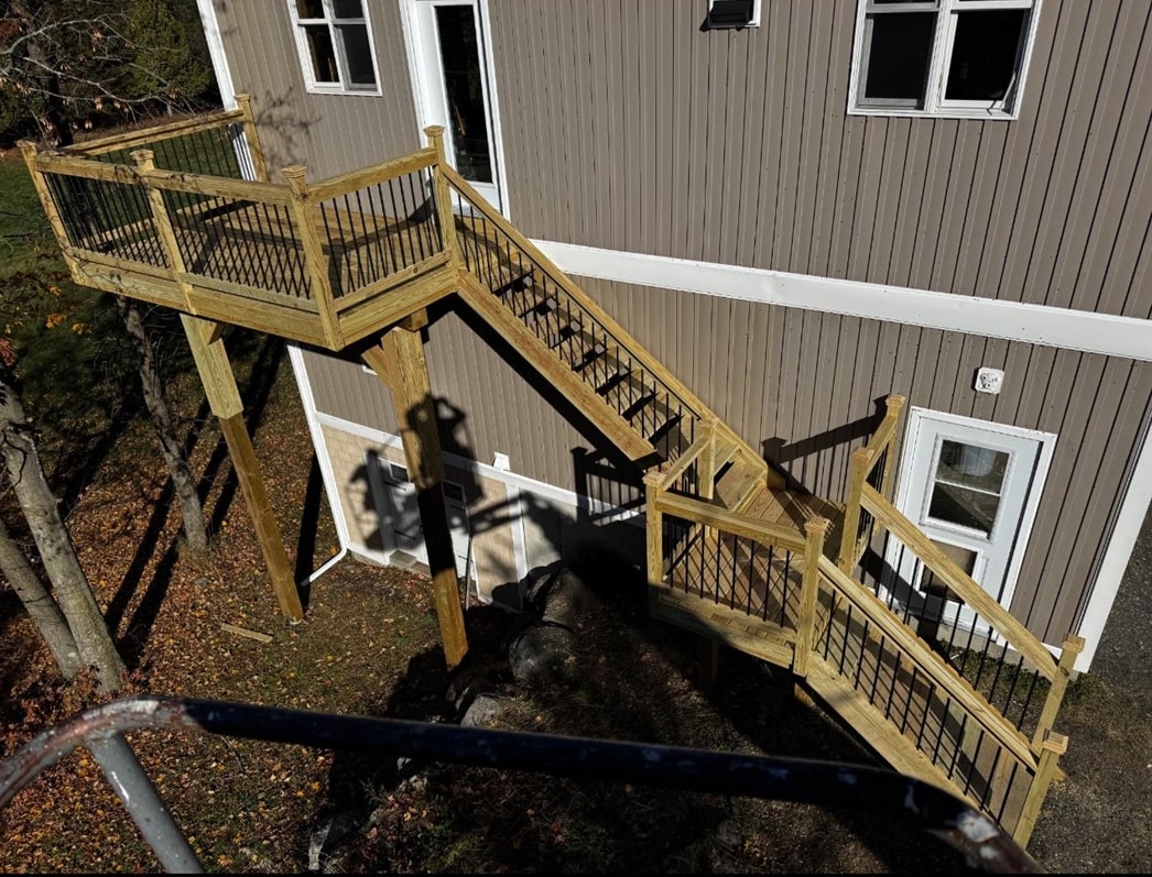 New Deck. side view
