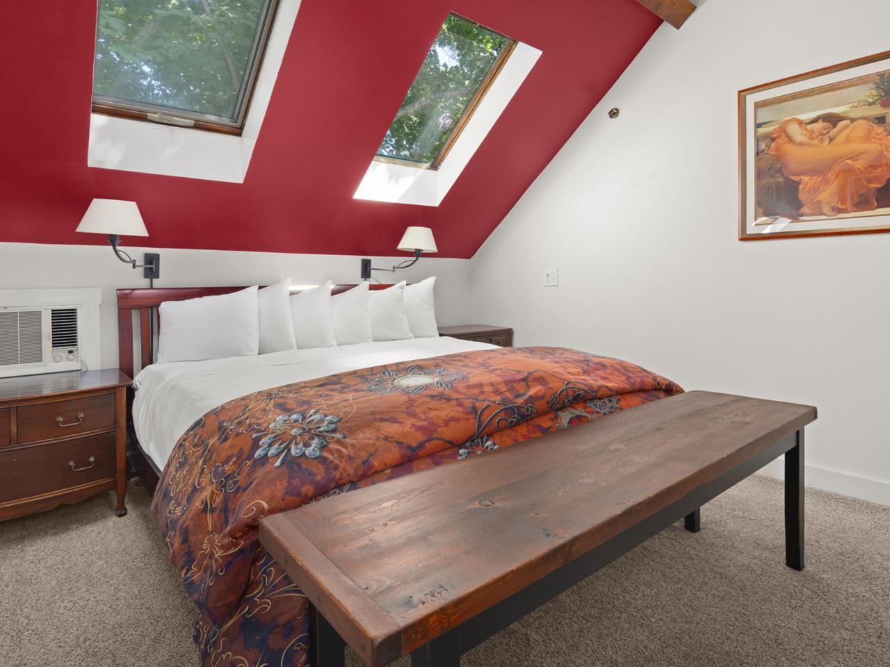 Skylights in Large Bedroom