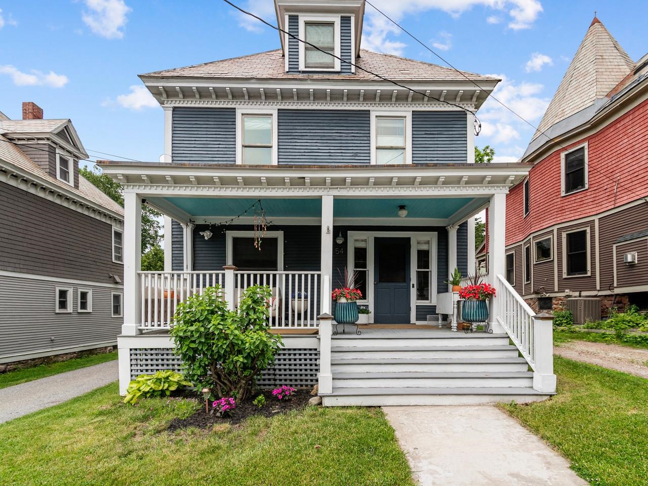 Hill Section colonial home