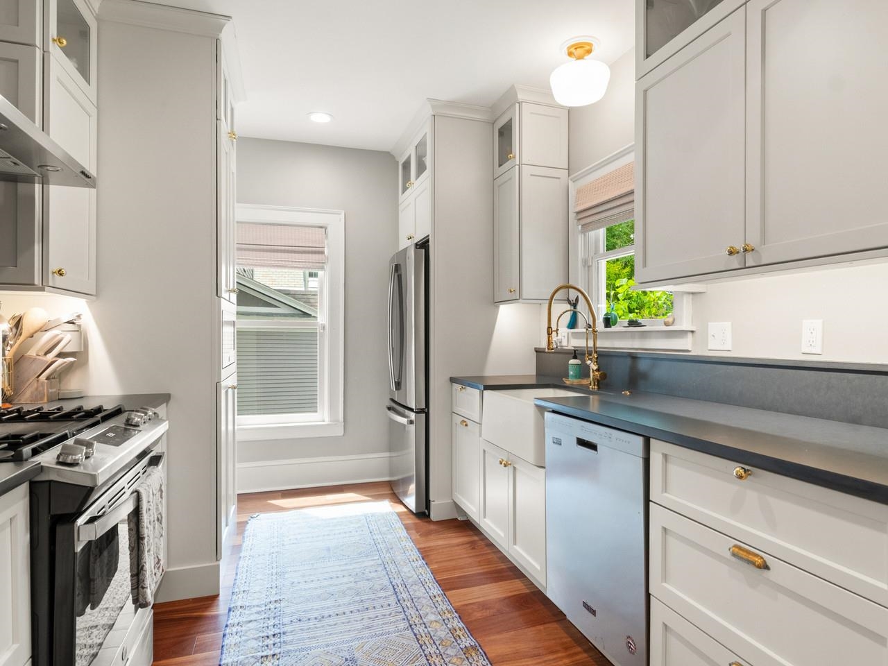 New stainless appliances
