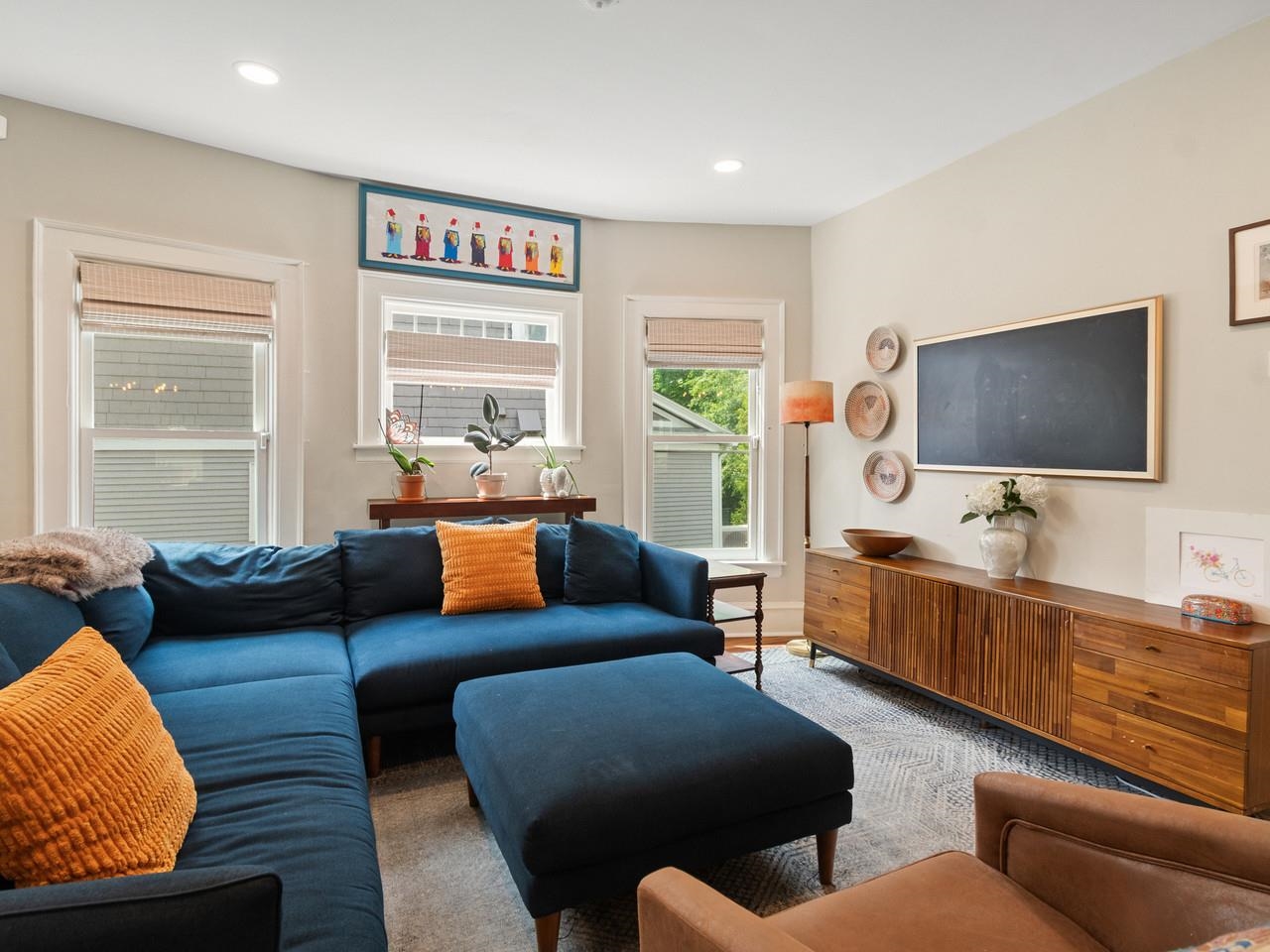 Bright living room