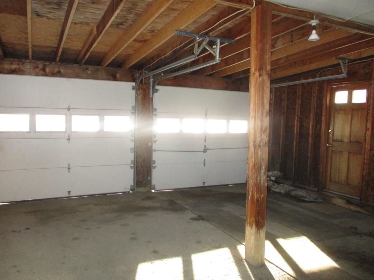 inside of garage