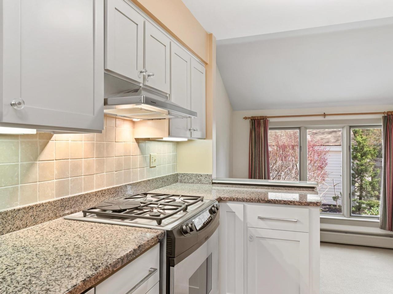 Kitchen to den view
