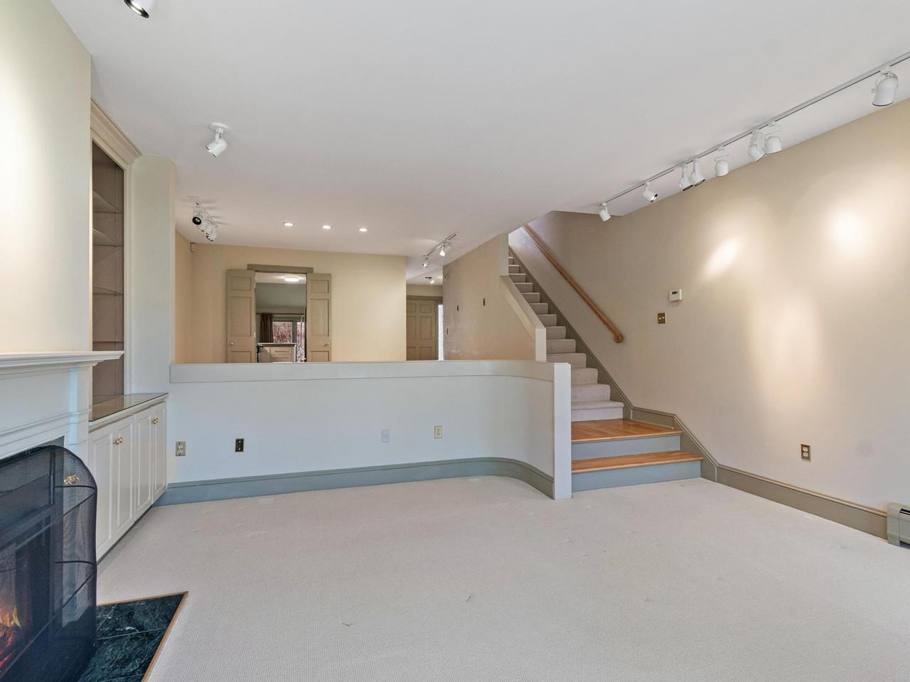 Open living/dining