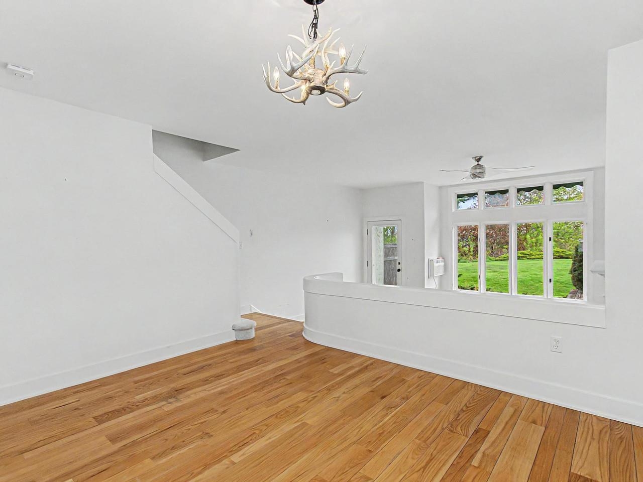 Open dining space