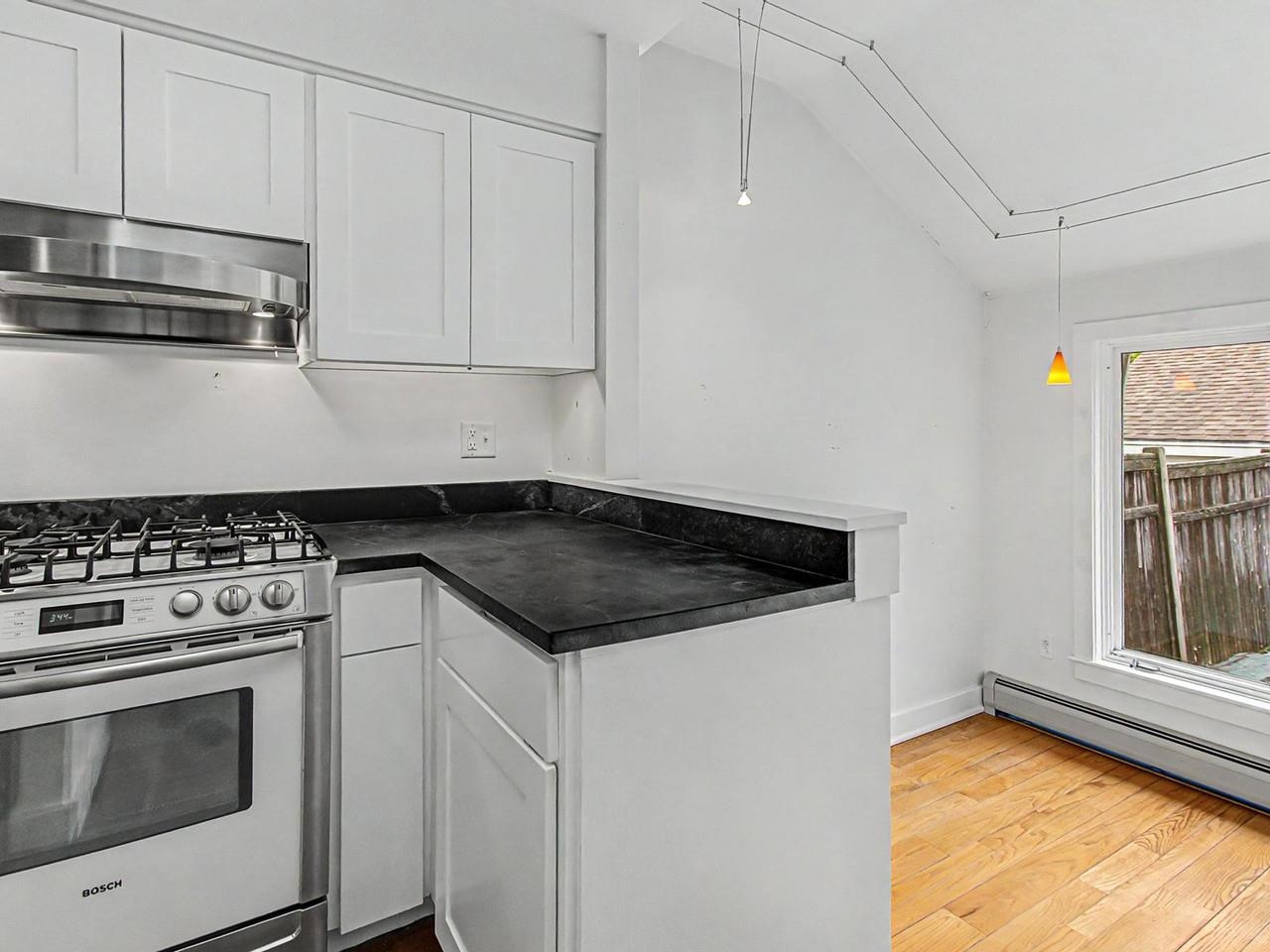 Kitchen to sunken den