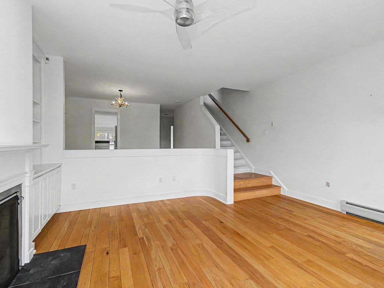 Open living/dining