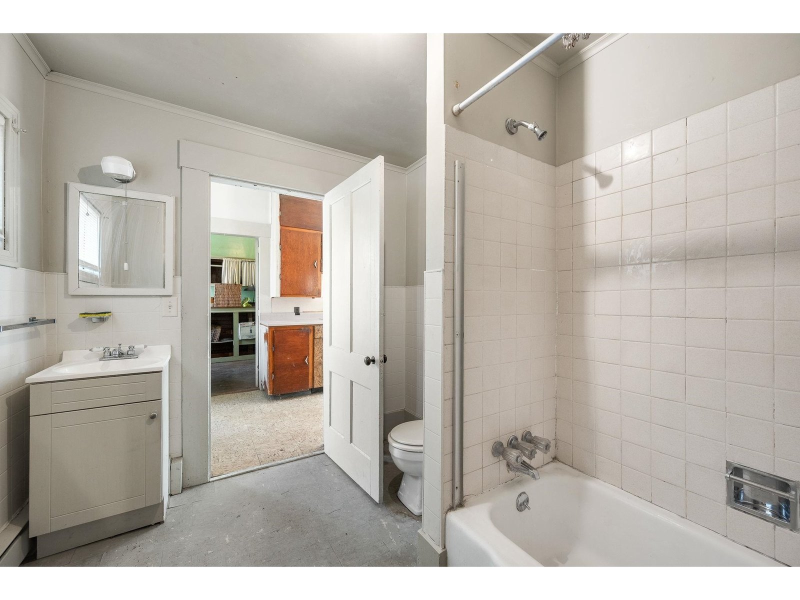 East bathroom