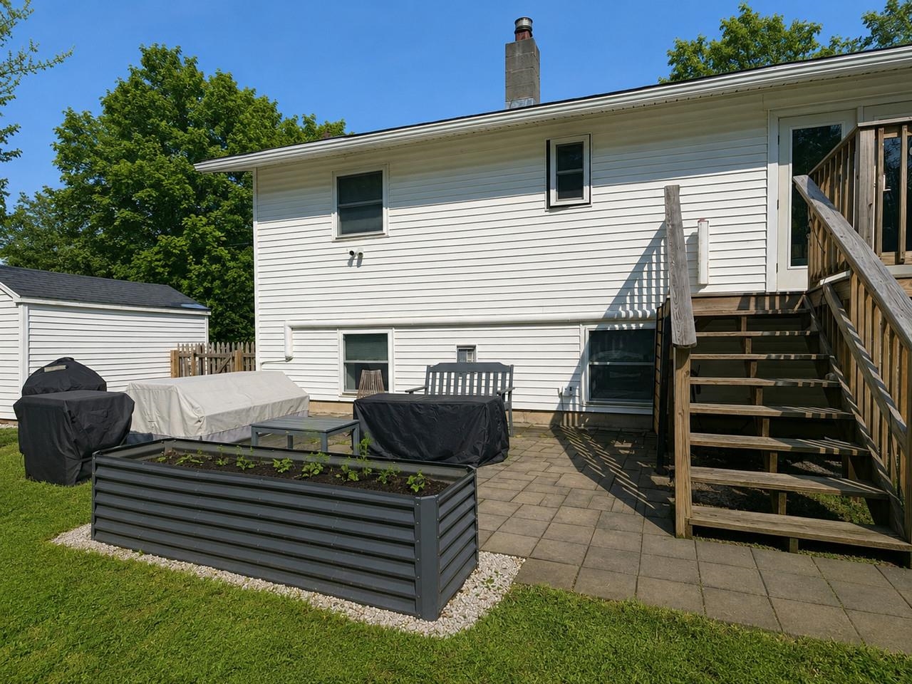 Expansive Back Patio