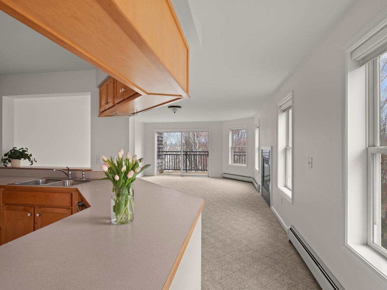 Ample counter space