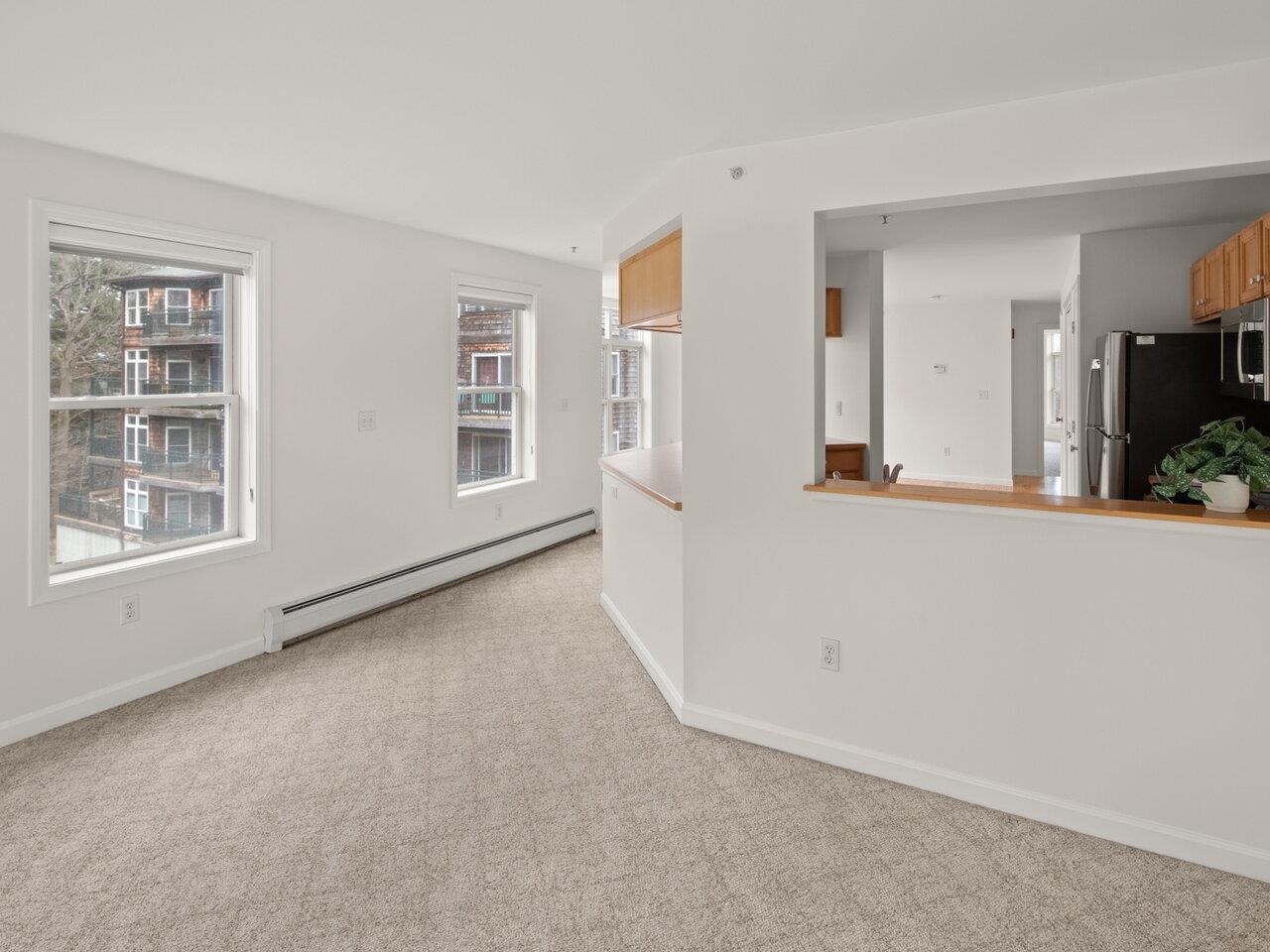 Living room to kitchen