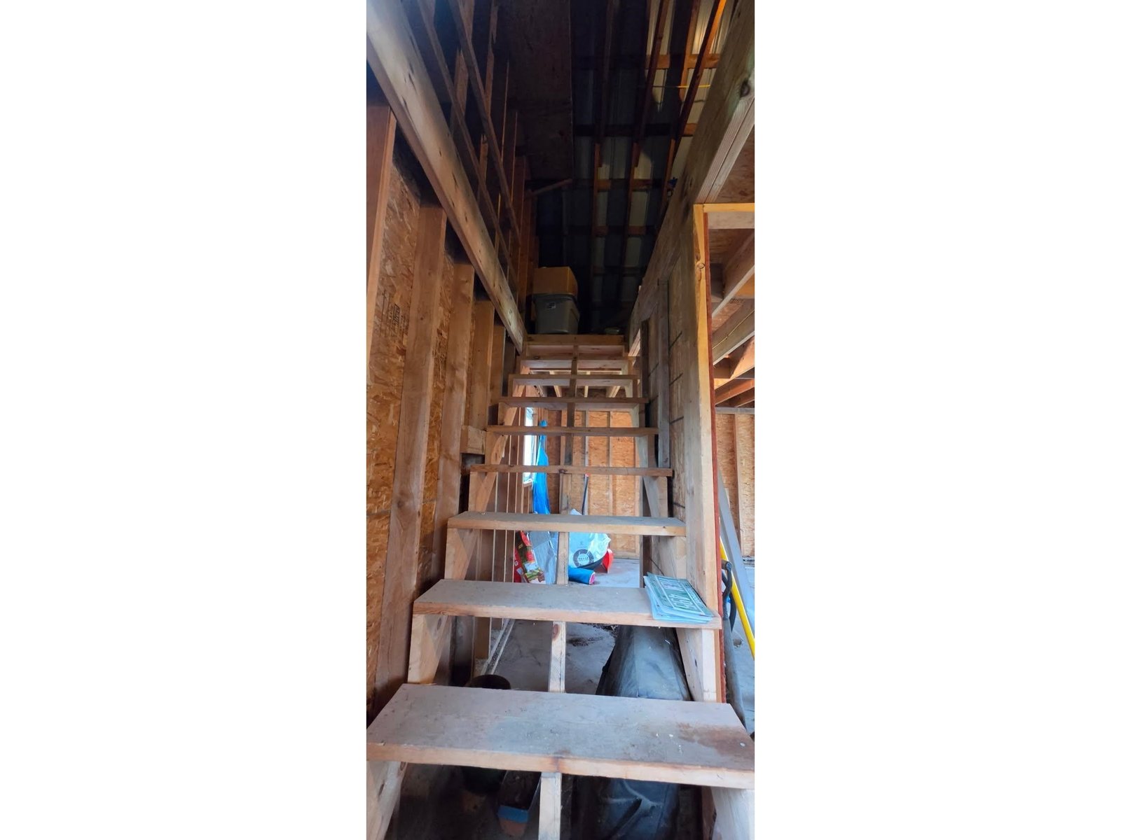 Garage stairs
