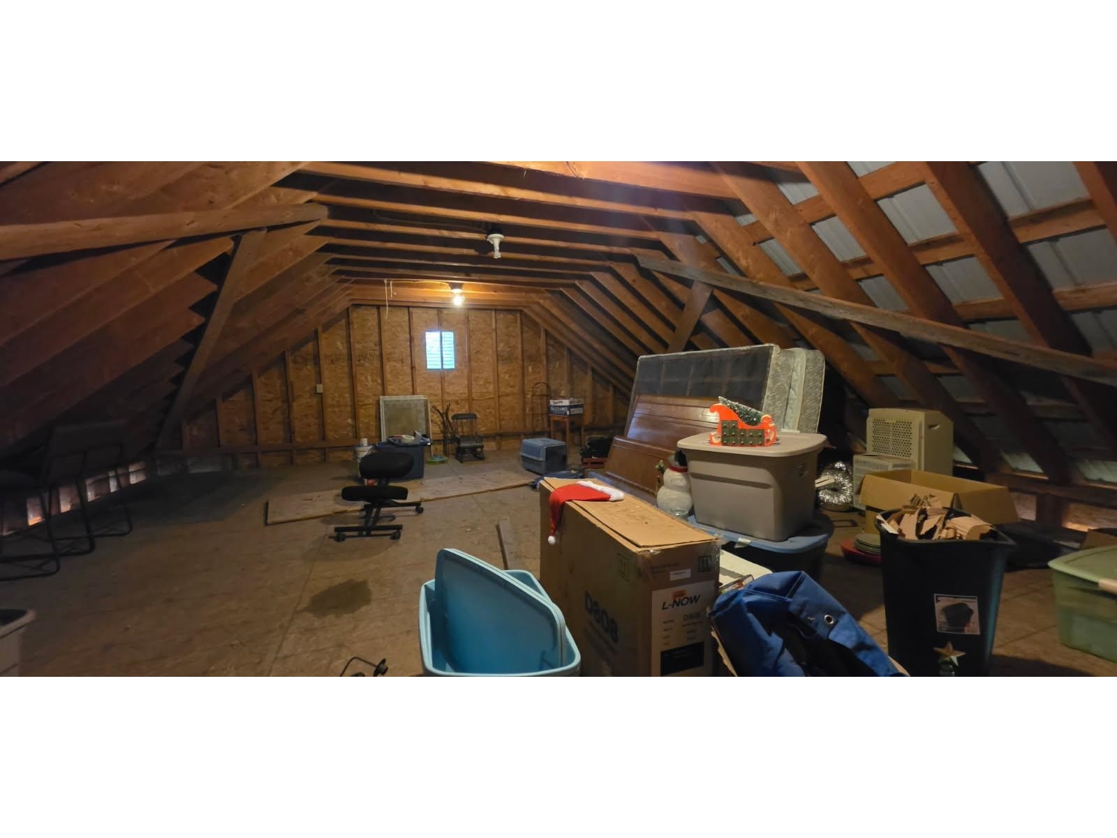 Storage above garage