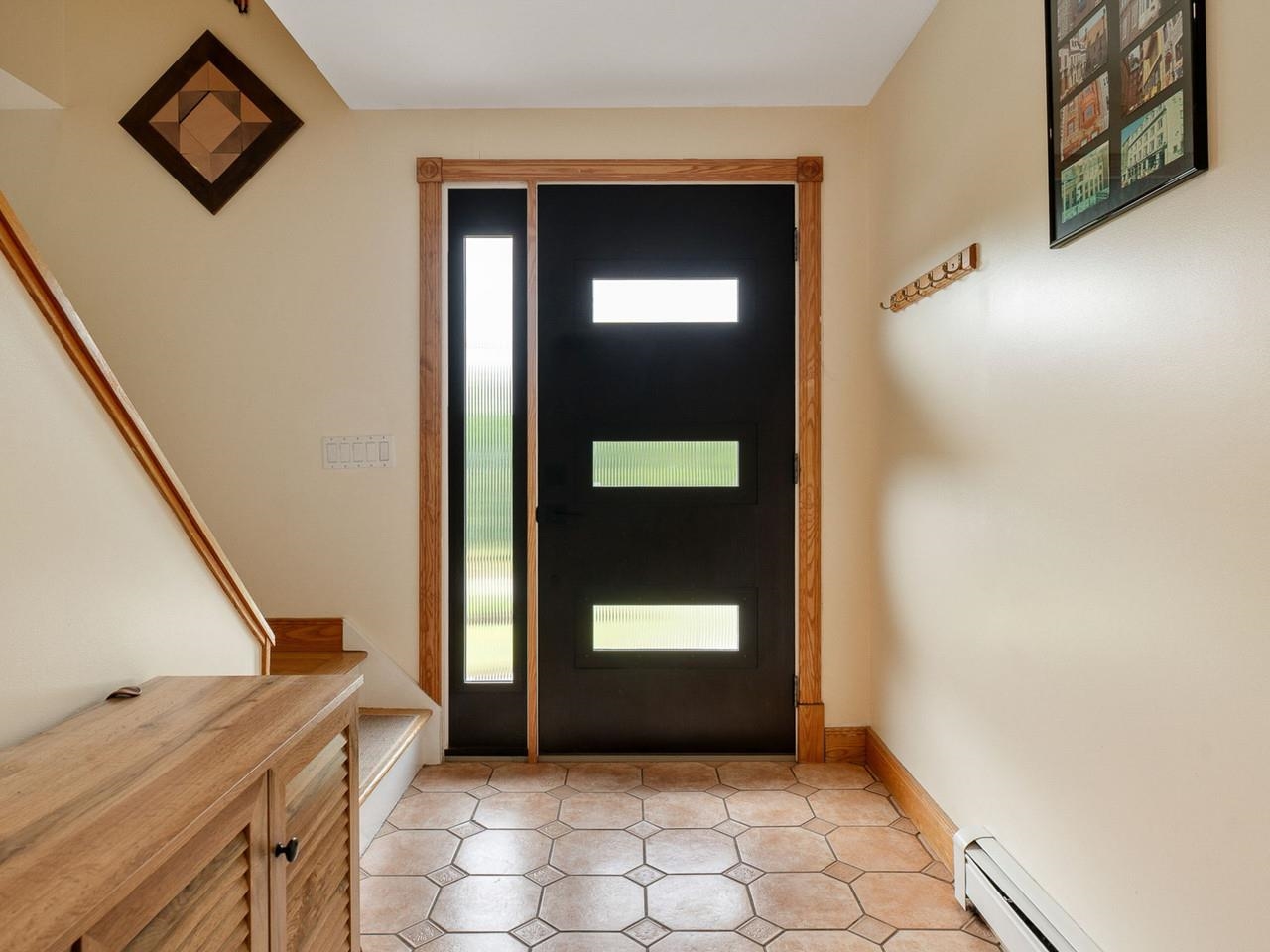 Natural light foyer
