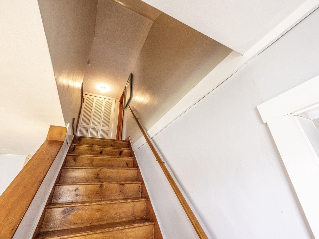 Stairs heading up to...