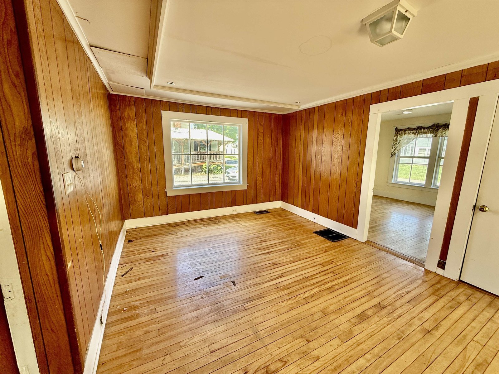 Bright Living room windows